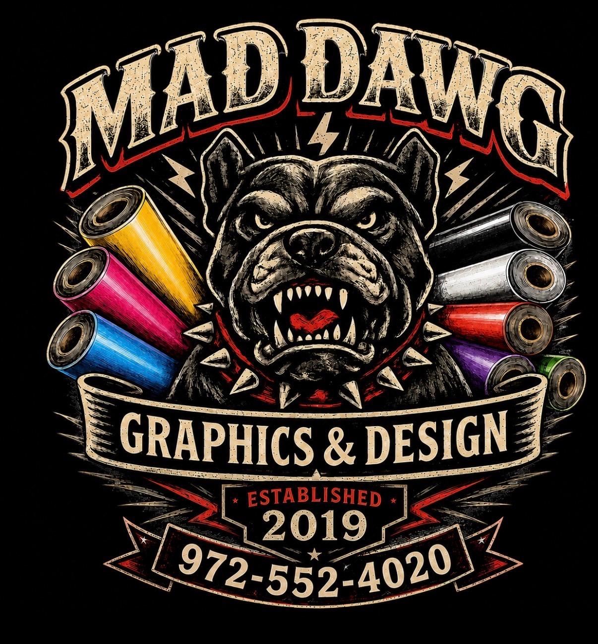 Mad Dawg Graphics & Design logo
